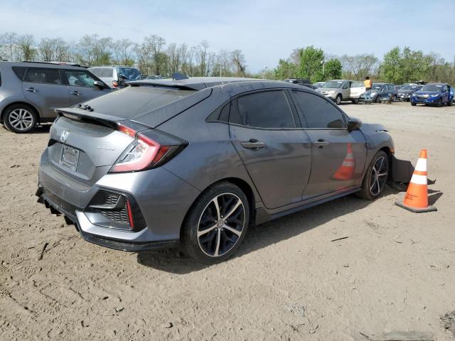 SHHFK7H45MU401070 - 2021 HONDA CIVIC SPORT 灰色 照片 3