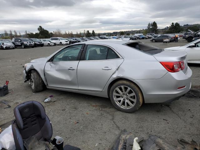 1G11F5SL2FF226983 - 2015 CHEVROLET MALIBU LTZ ვერცხლისფერი ფოტო 2
