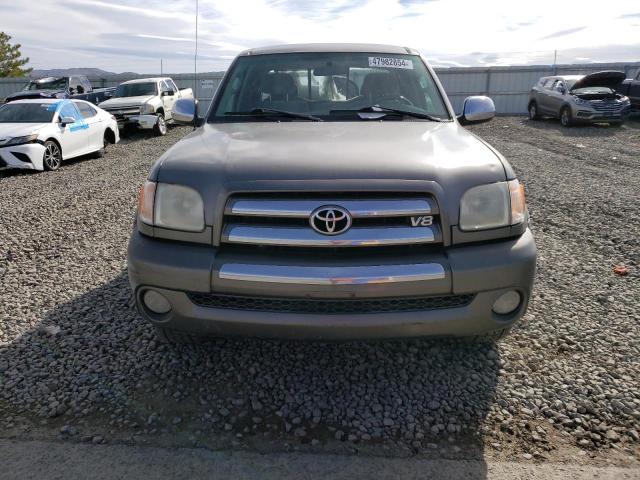 5TBBT44173S401839 - 2003 TOYOTA TUNDRA ACCESS CAB SR5 GRAY photo 5