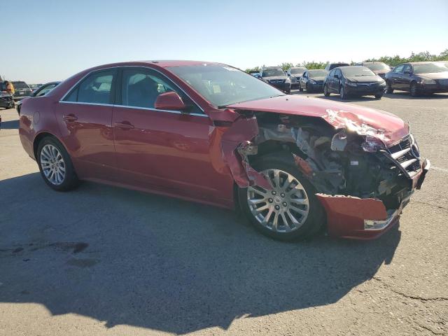 1G6DS5EV2A0128418 - 2010 CADILLAC CTS PREMIUM COLLECTION RED photo 4