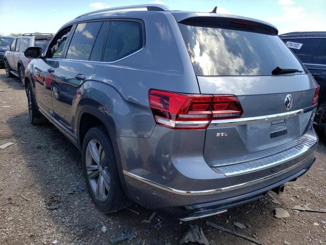 1V2RR2CA6JC562254 - 2018 VOLKSWAGEN ATLAS SEL GRAY photo 3
