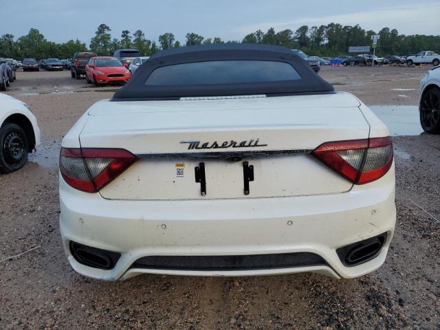 ZAM45VMA0K0318444 - 2019 MASERATI GRANTURISM S WHITE photo 6