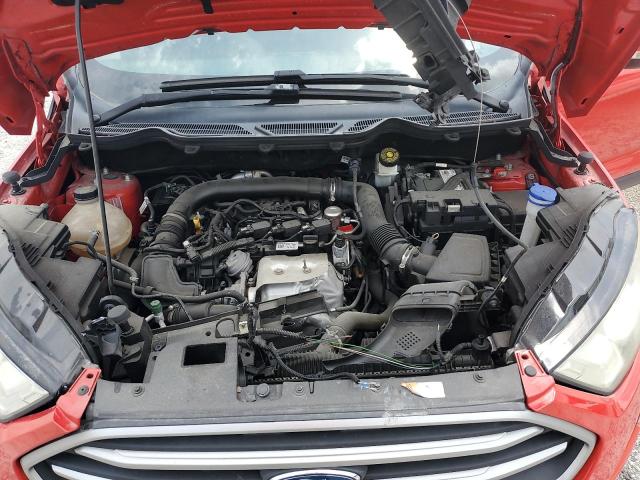 MAJ3S2GE0LC331772 - 2020 FORD ECOSPORT SE წითელი ფოტო 12