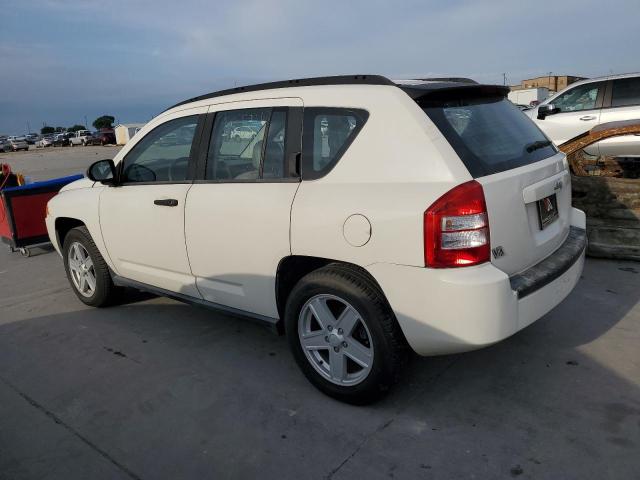 1J8FT47057D244835 - 2007 JEEP COMPASS WHITE photo 2