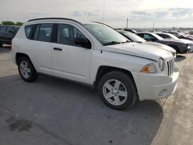 1J8FT47057D244835 - 2007 JEEP COMPASS WHITE photo 4