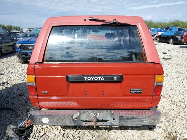 JT4RN61D3F5100411 - 1985 TOYOTA 4RUNNER RN60 RED photo 6