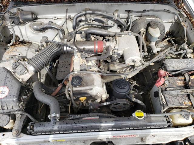 5TEVL52N22Z142176 - 2002 TOYOTA TACOMA XTRACAB SILVER photo 11