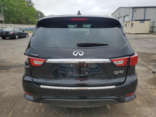 5N1DL0MN2HC559229 - 2017 INFINITI QX60 BLACK photo 6