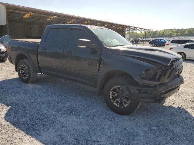 1C6RR7YT5HS533165 - 2017 RAM 1500 REBEL BLACK photo 4