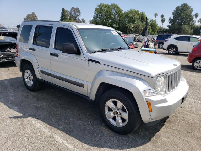 1C4PJMAK1CW118661 - 2012 JEEP LIBERTY SPORT SILVER photo 4