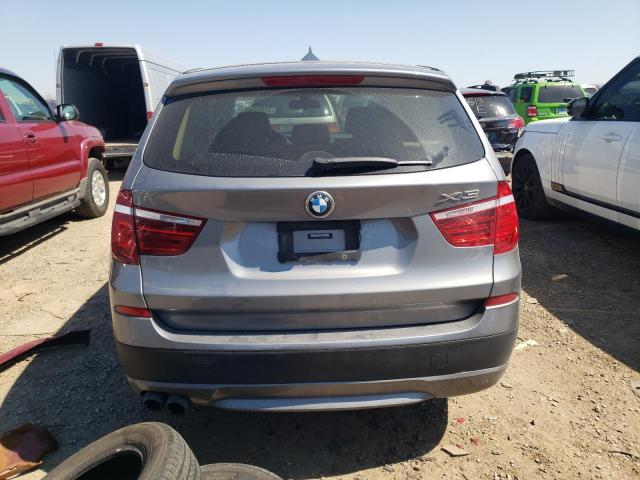 5UXWX7C55E0E77022 - 2014 BMW X3 XDRIVE35I GRAY photo 6