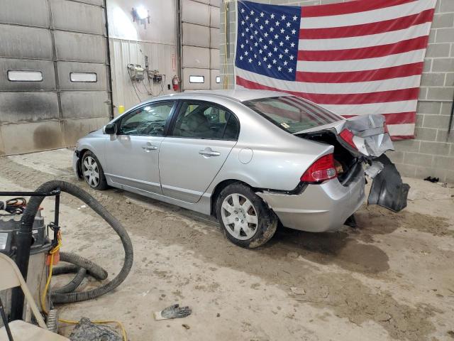 2HGFA16568H514217 - 2008 HONDA CIVIC LX SILVER photo 2