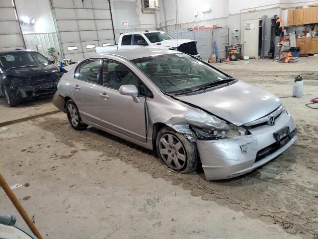 2HGFA16568H514217 - 2008 HONDA CIVIC LX SILVER photo 4