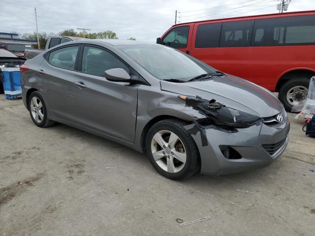 5NPDH4AE5DH379694 - 2013 HYUNDAI ELANTRA GLS GRAY photo 4