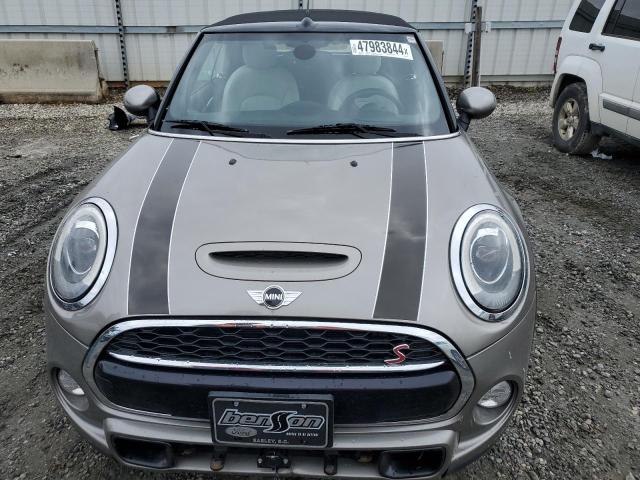 WMWWG9C52G3A92271 - 2016 MINI COOPER S GRAY photo 5