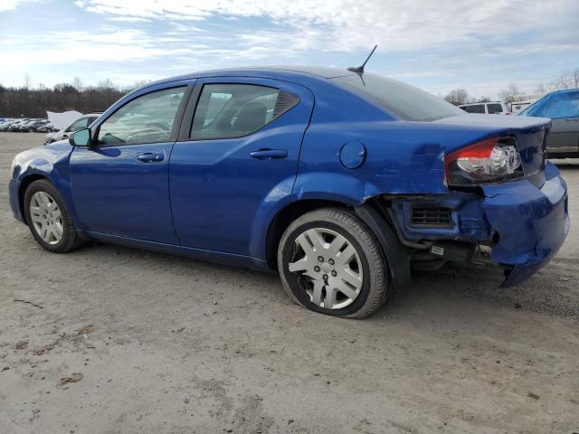 1C3CDZAB4CN286517 - 2012 DODGE AVENGER SE BLUE photo 2