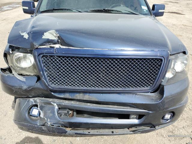 1FTRX12WX8FC21771 - 2008 FORD F150 BLUE photo 11