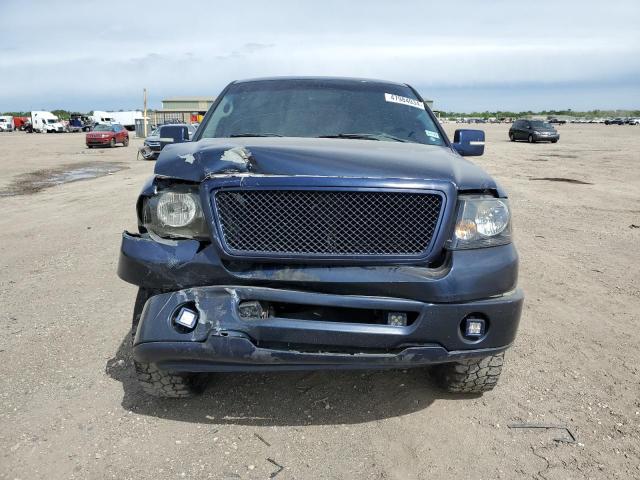 1FTRX12WX8FC21771 - 2008 FORD F150 BLUE photo 5