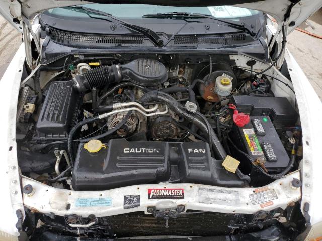 1B7GG22N8YS593511 - 2000 DODGE DAKOTA WHITE photo 11