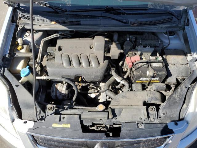 3N1AB6AP6CL726467 - 2012 NISSAN SENTRA 2.0 SILVER photo 11