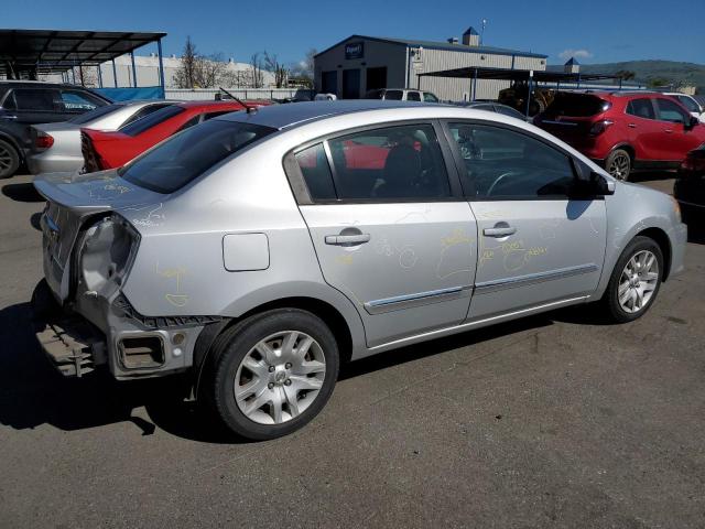 3N1AB6AP6CL726467 - 2012 NISSAN SENTRA 2.0 SILVER photo 3