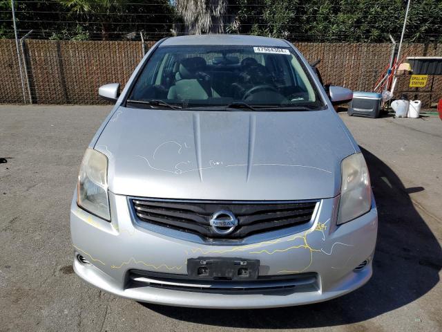 3N1AB6AP6CL726467 - 2012 NISSAN SENTRA 2.0 SILVER photo 5