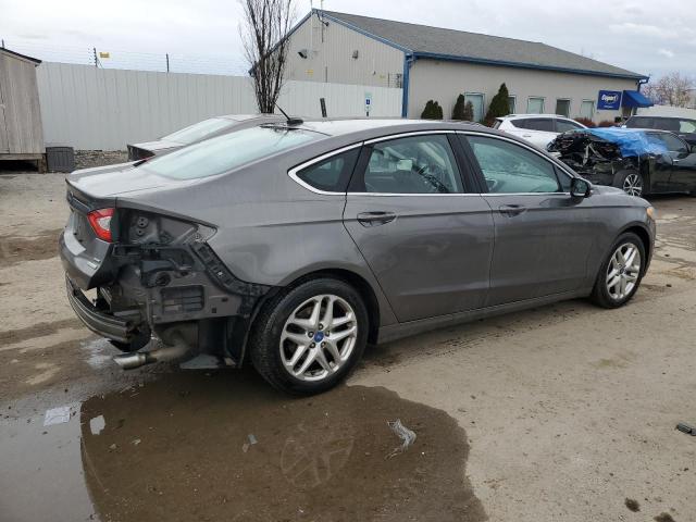 3FA6P0HR0DR168628 - 2013 FORD FUSION SE GRAY photo 3