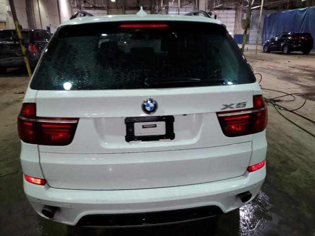 5UXZV4C51D0E00115 - 2013 BMW X5 XDRIVE35I WHITE photo 6