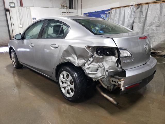 JM1BL1UG4B1381037 - 2011 MAZDA 3 I SILVER photo 2