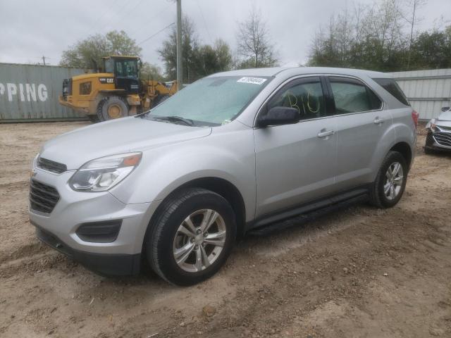 2GNALBEK2H1533072 - 2017 CHEVROLET EQUINOX LS SILVER photo 1