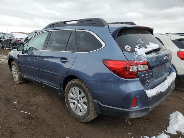 4S4BSBEC2F3340982 - 2015 SUBARU OUTBACK 2.5I PREMIUM BLUE photo 2