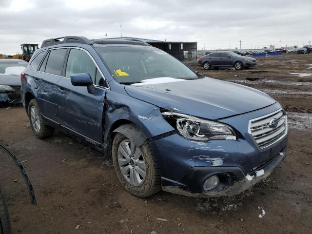 4S4BSBEC2F3340982 - 2015 SUBARU OUTBACK 2.5I PREMIUM BLUE photo 4