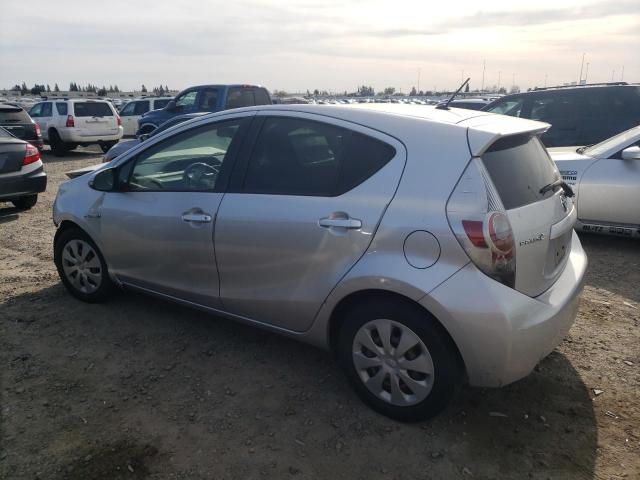 JTDKDTB37D1037472 - 2013 TOYOTA PRIUS C SILVER photo 2