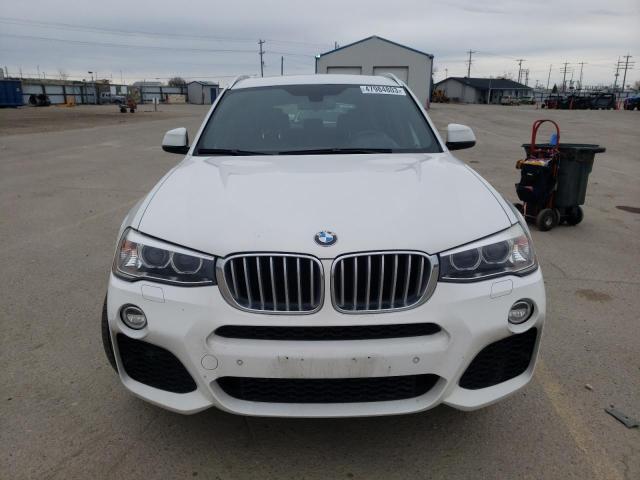 5UXWY3C53G0F84109 - 2016 BMW X3 XDRIVE28D WHITE photo 5