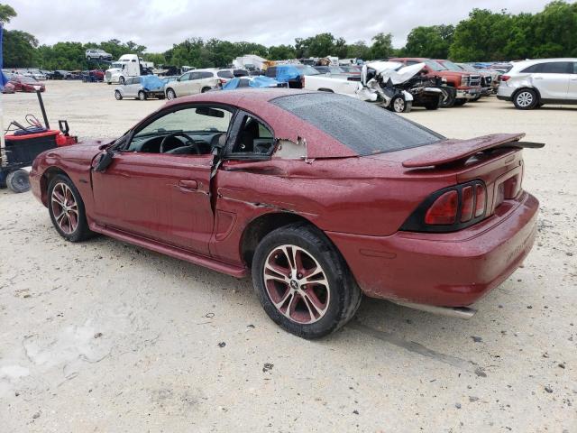 1FAFP42X2WF239469 - 1998 FORD MUSTANG GT RED photo 2