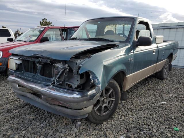 1FTCR10A3TTA29531 - 1996 FORD RANGER GREEN photo 1