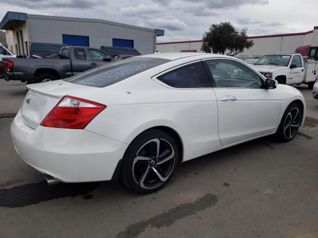 1HGCS2B82AA007454 - 2010 HONDA ACCORD EXL WHITE photo 3