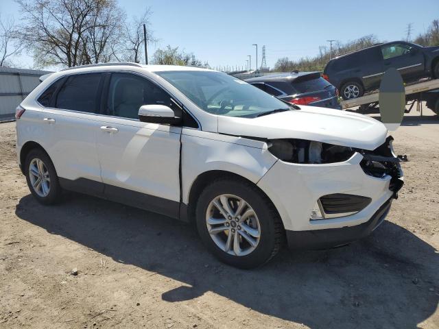 2FMPK4J92LBB50414 - 2020 FORD EDGE SEL WHITE photo 4