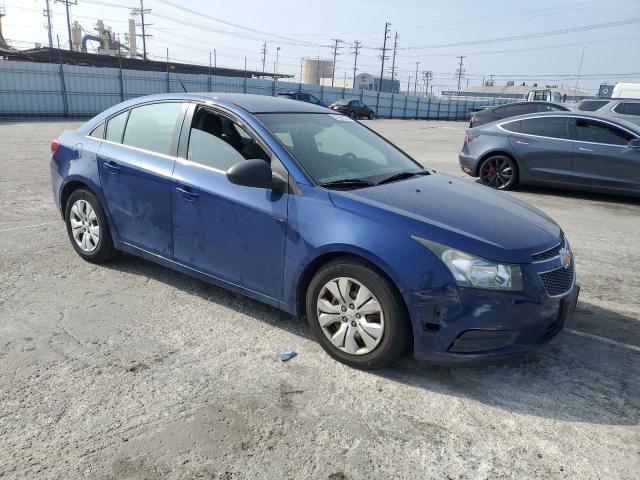 1G1PC5SH7C7215997 - 2012 CHEVROLET CRUZE LS BLUE photo 4