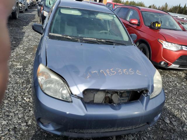 2T1KR32E35C848718 - 2005 TOYOTA COROLLA MA XR TURQUOISE photo 5