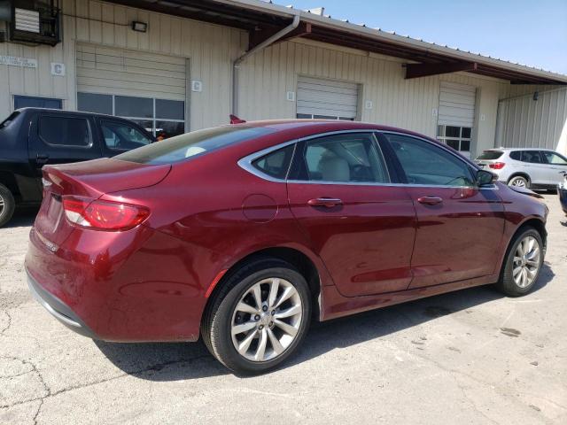 1C3CCCCB9FN734025 - 2015 CHRYSLER 200 C BURGUNDY photo 3