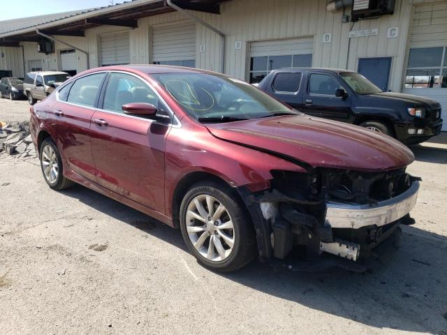 1C3CCCCB9FN734025 - 2015 CHRYSLER 200 C BURGUNDY photo 4