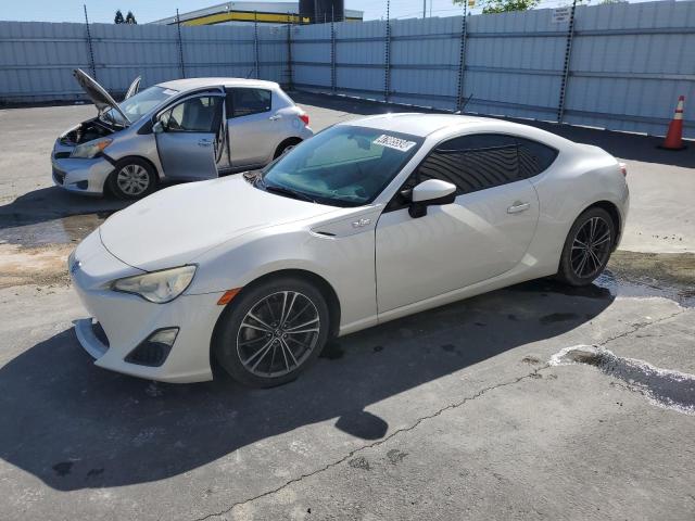 JF1ZNAA11D2724317 - 2013 TOYOTA SCION FR-S WHITE photo 1