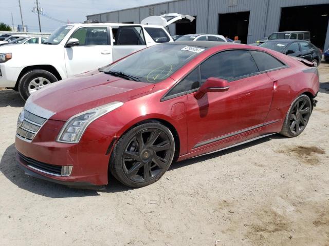 1G6RM1E46EU601574 - 2014 CADILLAC ELR LUXURY RED photo 1