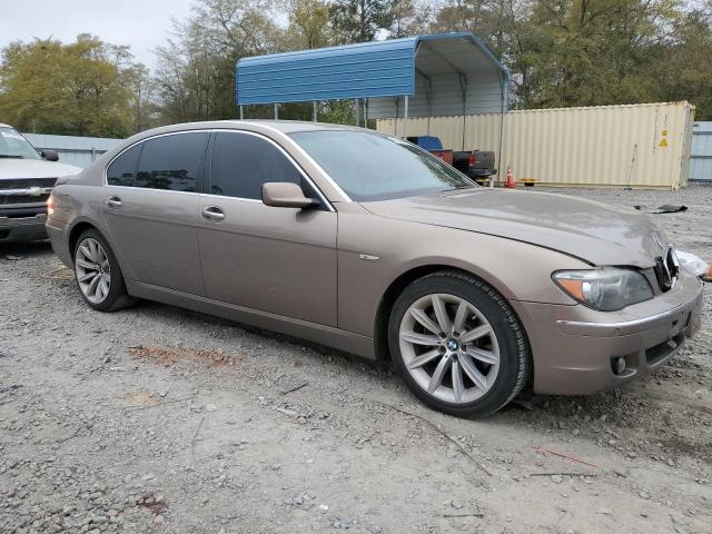 WBAHN83528DT82799 - 2008 BMW 750 LI TAN photo 4