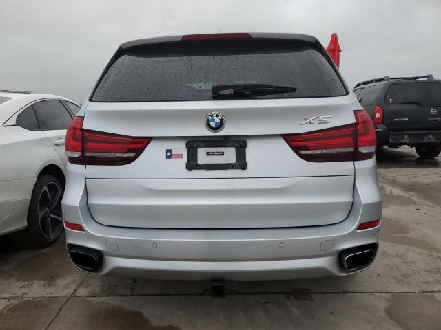 5UXKT0C5XJ0W00726 - 2018 BMW X5 XDR40E SILVER photo 6