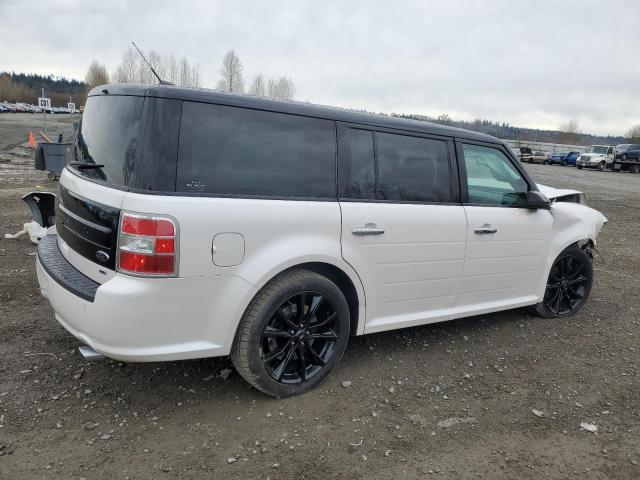 2FMHK6C89KBA11223 - 2019 FORD FLEX SEL WHITE photo 3