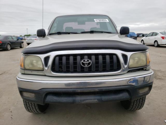5TESN92N21Z782780 - 2001 TOYOTA TACOMA XTRACAB PRERUNNER ბეჟი ფოტო 5