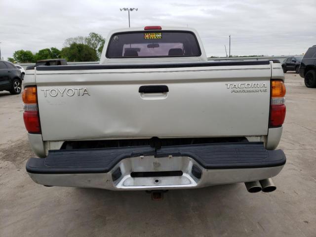 5TESN92N21Z782780 - 2001 TOYOTA TACOMA XTRACAB PRERUNNER ბეჟი ფოტო 6