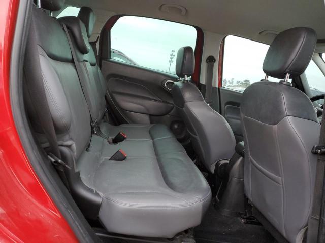 ZFBCFACH2EZ015530 - 2014 FIAT 500L LOUNGE RED photo 10